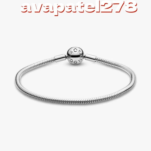 Pandora Moments Snake Chain Bracelet - Picture 3 of 6